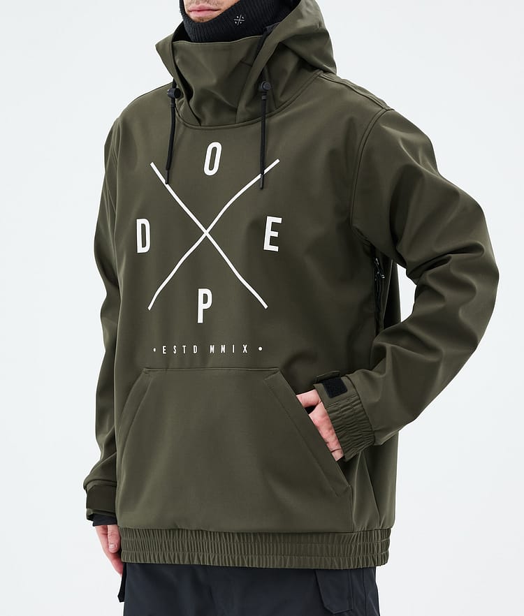 Dope Yeti Skidjacka Herr 2X-Up Olive Green, Bild 7 av 7
