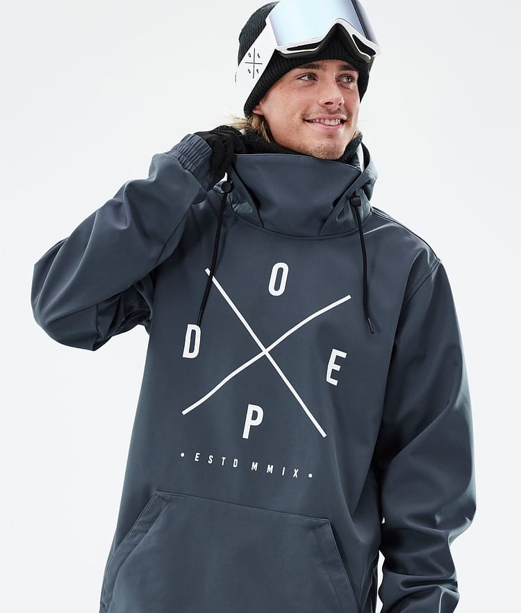 Dope Yeti Snowboardjacka Herr 2X-Up Metal Blue Renewed, Bild 2 av 8