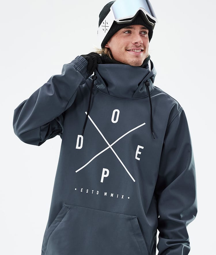 Dope Yeti Snowboardjacka Herr 2X-Up Metal Blue