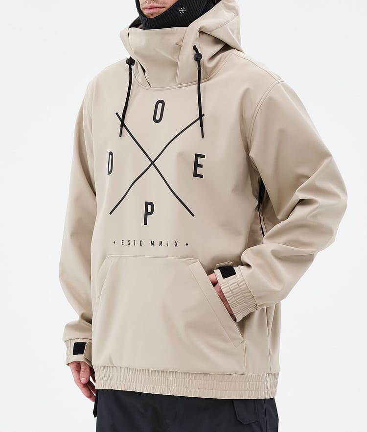 Dope Yeti Snowboardjacka Herr 2X-Up Sand, Bild 7 av 7