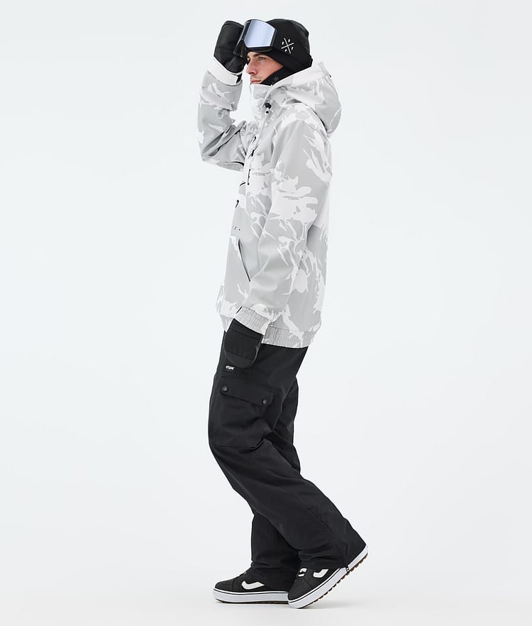 Dope Yeti Snowboardjacka Herr 2X-Up Grey Camo, Bild 4 av 8