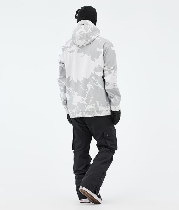 Dope Yeti Snowboardjacka Herr 2X-Up Grey Camo, Bild 5 av 8