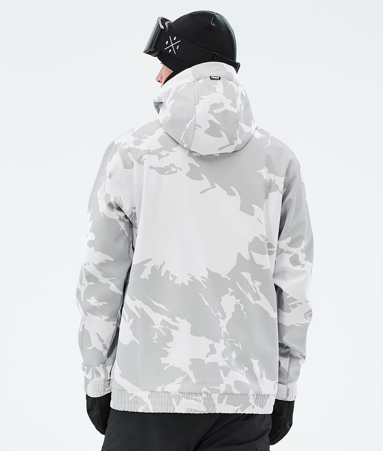 Dope Yeti Snowboardjacka Herr 2X-Up Grey Camo, Bild 7 av 8