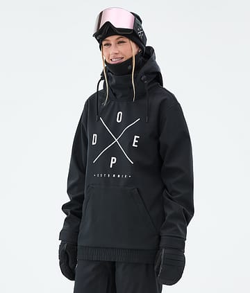 Dope Yeti W Snowboardjacka Dam 2X-Up Black