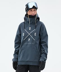 Dope Yeti W Snowboardjacka Dam 2X-Up Metal Blue