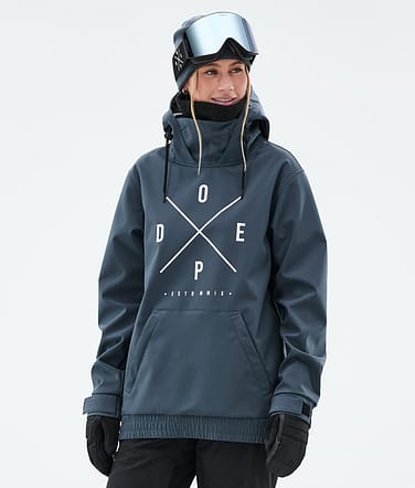 Dope Yeti W Snowboardjacka Dam 2X-Up Metal Blue