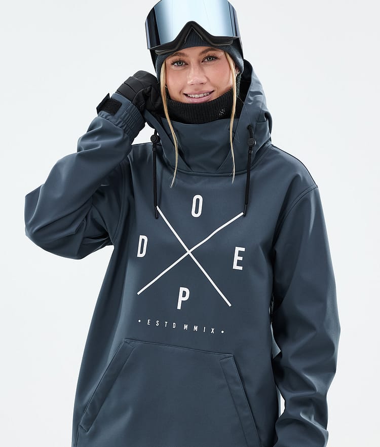 Dope Yeti W Snowboardjacka Dam 2X-Up Metal Blue, Bild 2 av 8
