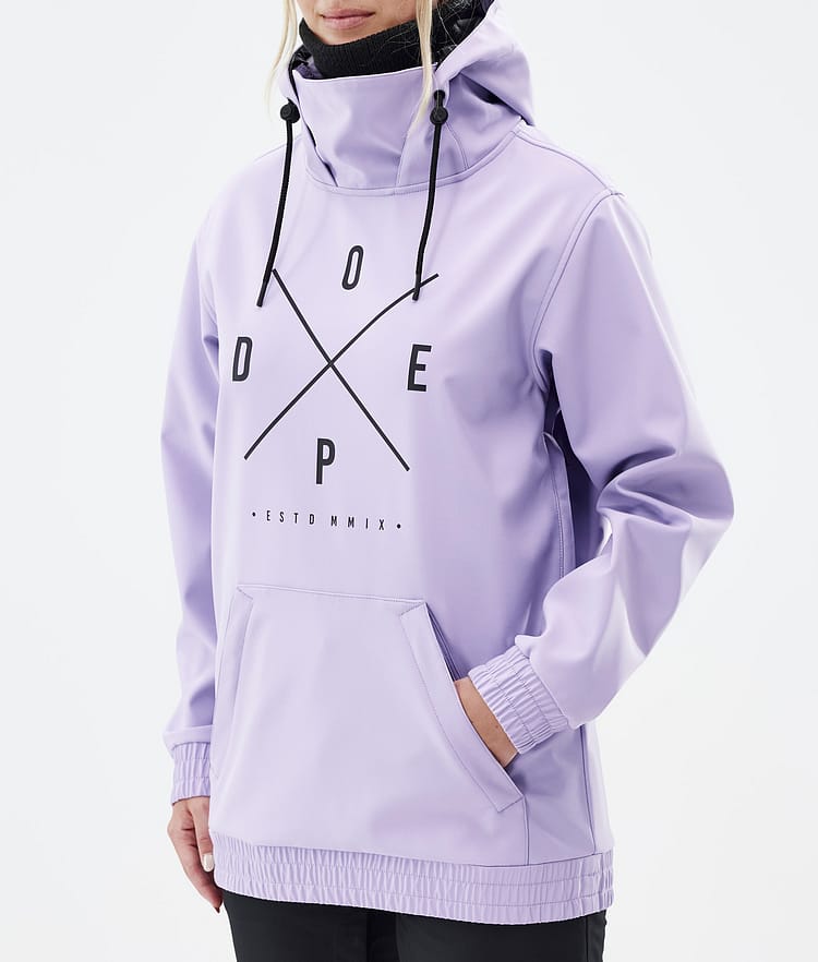 Dope Yeti W 23 Snowboardjacka Dam 2X-Up Faded Violet, Bild 7 av 7