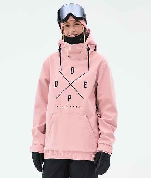 Dope Yeti W Snowboardjacka Dam 2X-Up Soft Pink