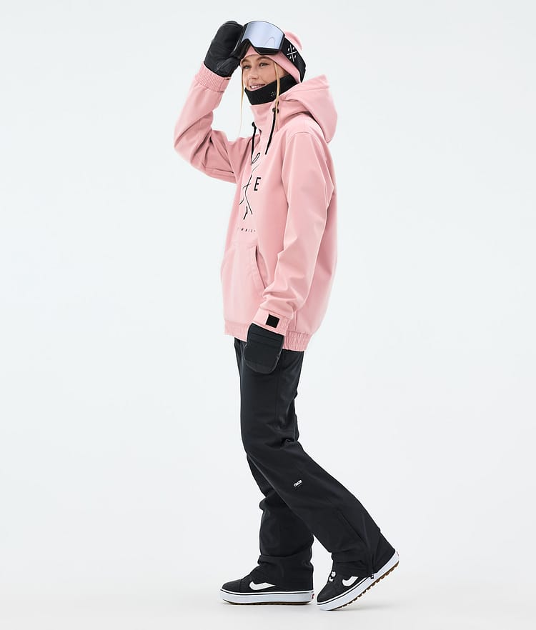 Dope Yeti W Snowboardjacka Dam 2X-Up Soft Pink Renewed, Bild 4 av 8