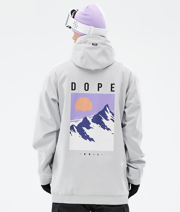 Dope Yeti 2022 Skidjacka Herr Peak Light Grey, Bild 1 av 8