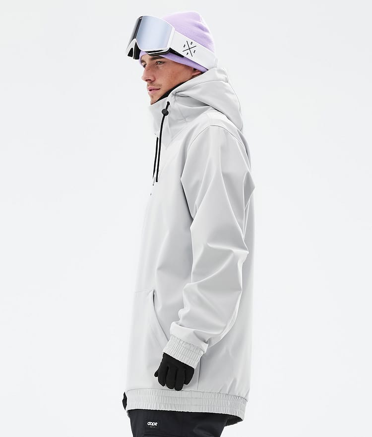 Dope Yeti 2022 Skidjacka Herr Peak Light Grey, Bild 7 av 8
