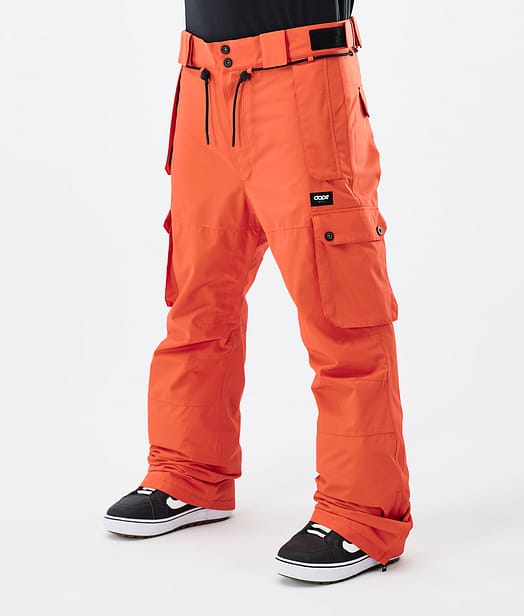 Dope Iconic Snowboardbyxa Herr Orange