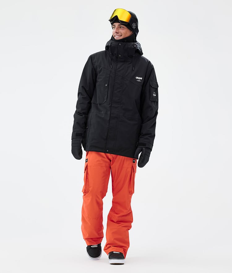 Dope Iconic Snowboardbyxa Herr Orange, Image 2 of 7