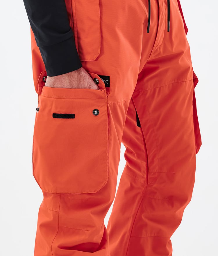 Dope Iconic Snowboardbyxa Herr Orange