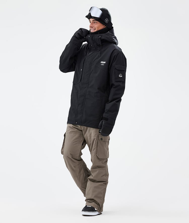 Dope Iconic Snowboardbyxa Herr Walnut, Image 2 of 7