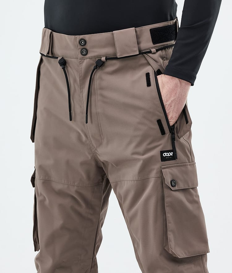 Dope Iconic Snowboardbyxa Herr Walnut, Image 5 of 7