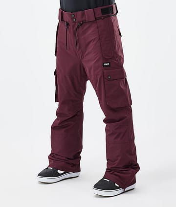 Dope Iconic Snowboardbyxa Man Don Burgundy