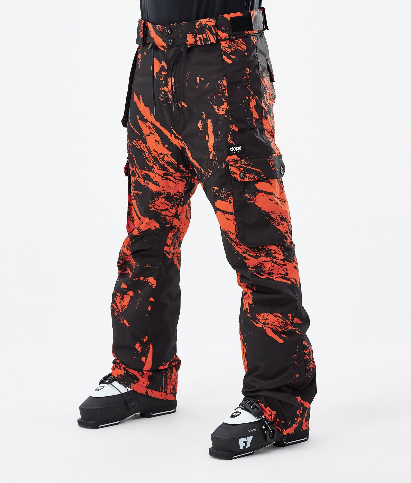 Dope Iconic Skidbyxa Herr Paint Orange, Bild 1 av 6