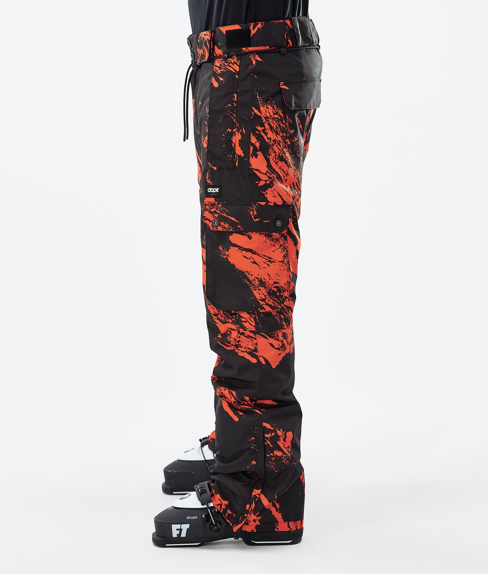 Dope Iconic Skidbyxa Herr Paint Orange, Bild 2 av 6