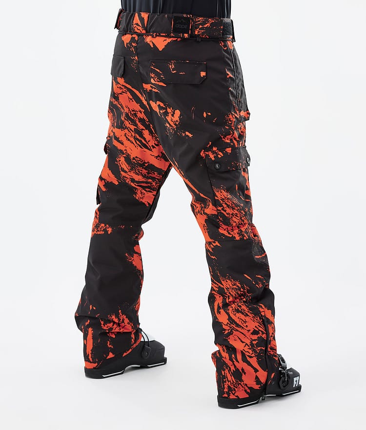 Dope Iconic Skidbyxa Herr Paint Orange, Bild 3 av 6