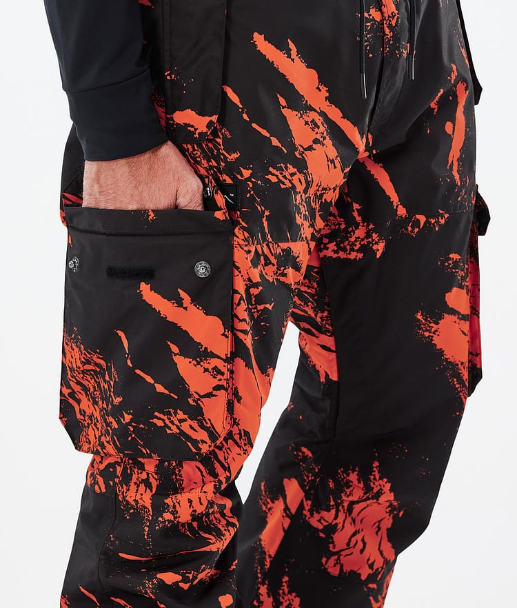 Dope Iconic Skidbyxa Herr Paint Orange, Bild 5 av 6