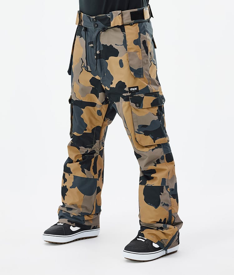 Dope Iconic Snowboardbyxa Herr Walnut Camo, Bild 1 av 6