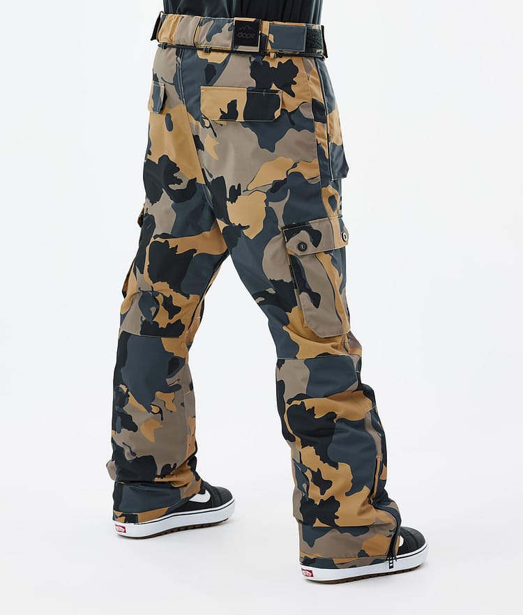 Dope Iconic Snowboardbyxa Herr Walnut Camo, Bild 3 av 6