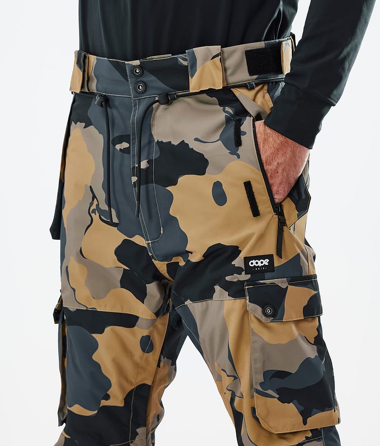 Dope Iconic Snowboardbyxa Herr Walnut Camo, Bild 4 av 6