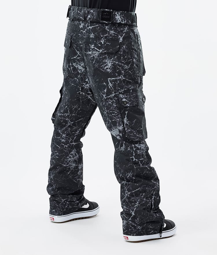 Dope Iconic Snowboardbyxa Herr Rock Black, Bild 3 av 6