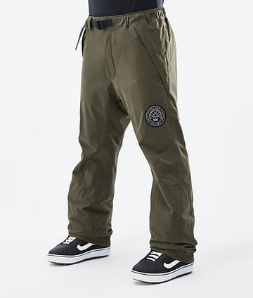 Dope Blizzard 22 Snowboardbyxa Man Olive Green