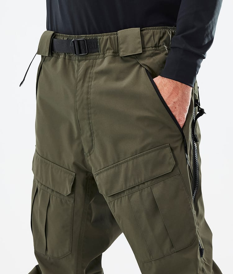 Dope Antek 22 Snowboardbyxa Herr Olive Green, Bild 4 av 6