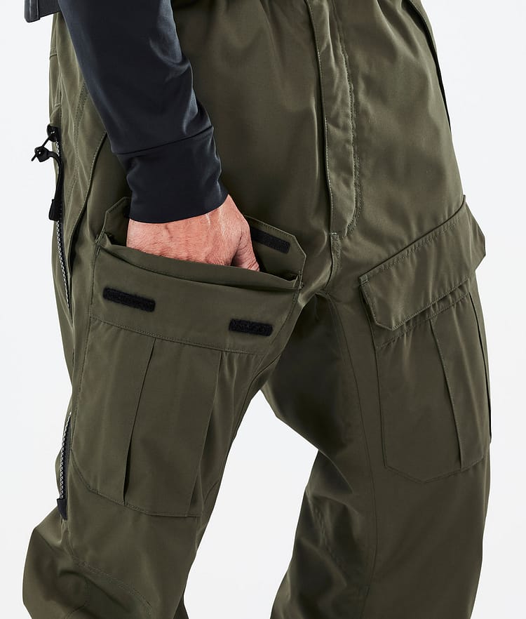 Dope Antek 22 Snowboardbyxa Herr Olive Green, Bild 5 av 6