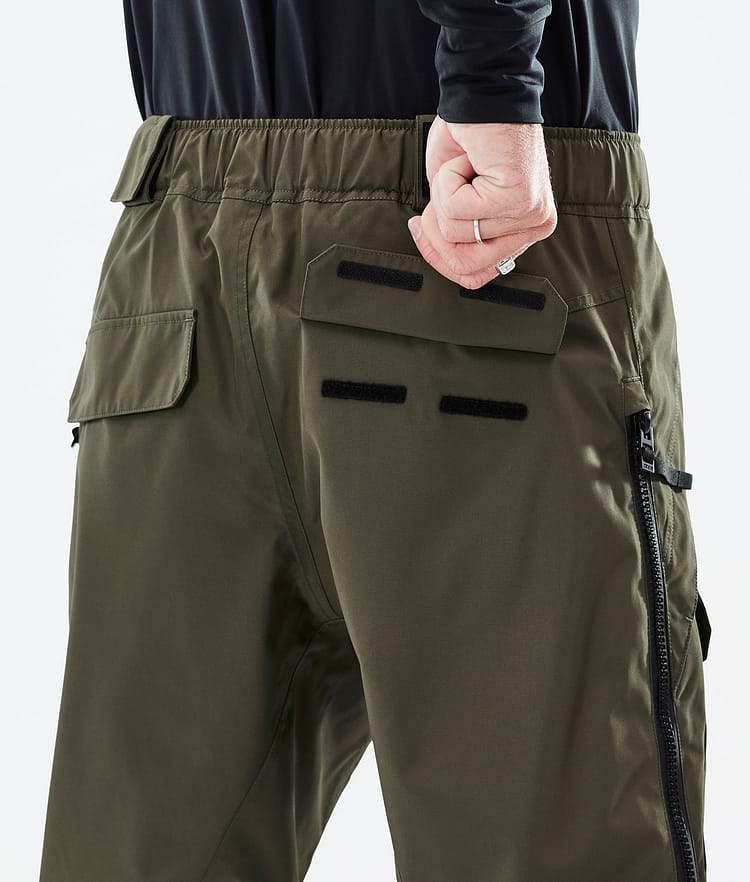 Dope Antek 22 Snowboardbyxa Herr Olive Green, Bild 6 av 6