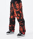 Dope Antek 22 Snowboardbyxa Herr Paint Orange
