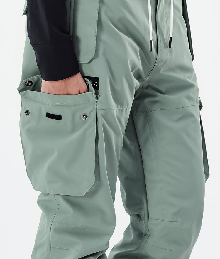 Dope Iconic W Snowboardbyxa Dam Faded Green Renewed, Bild 6 av 7