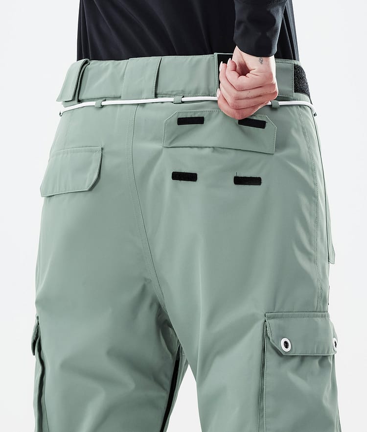 Dope Iconic W Snowboardbyxa Dam Faded Green Renewed, Bild 7 av 7