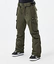 Dope Iconic W Snowboardbyxa Dam Olive Green