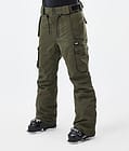 Dope Iconic W Skidbyxa Dam Olive Green, Bild 1 av 7