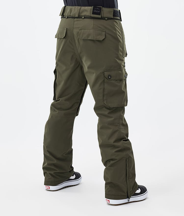Dope Iconic W Snowboardbyxa Dam Olive Green Renewed, Bild 4 av 7