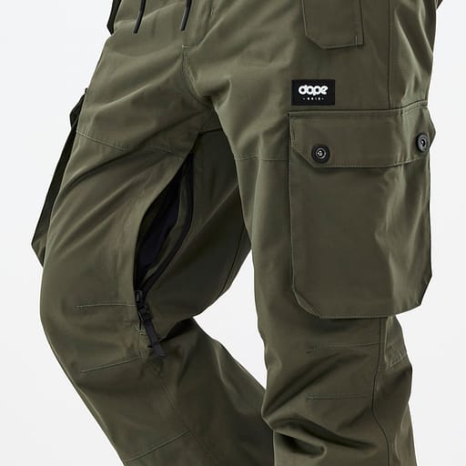 Ventilations dragkedjor med mesh på insidan Huvudproduktbild,