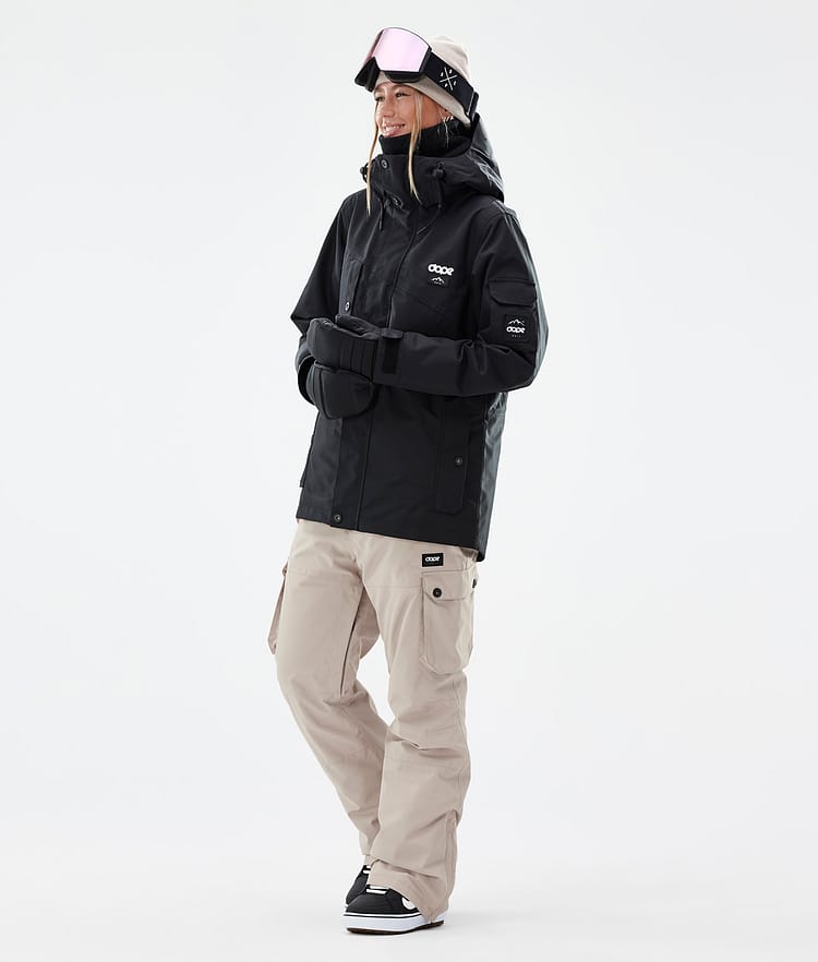Dope Iconic W Snowboardbyxa Dam Sand, Bild 2 av 7