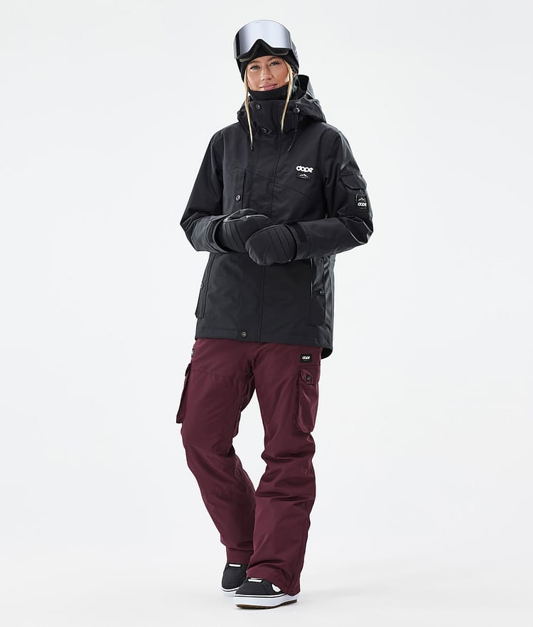 Dope Iconic W Snowboardbyxa Dam Don Burgundy Renewed, Bild 2 av 7