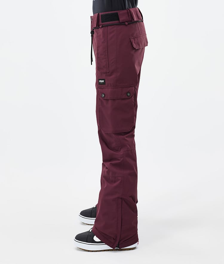 Dope Iconic W Snowboardbyxa Dam Don Burgundy, Bild 3 av 7