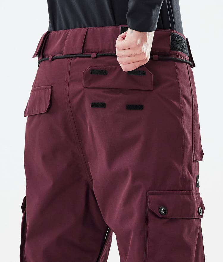 Dope Iconic W Snowboardbyxa Dam Don Burgundy Renewed, Bild 7 av 7