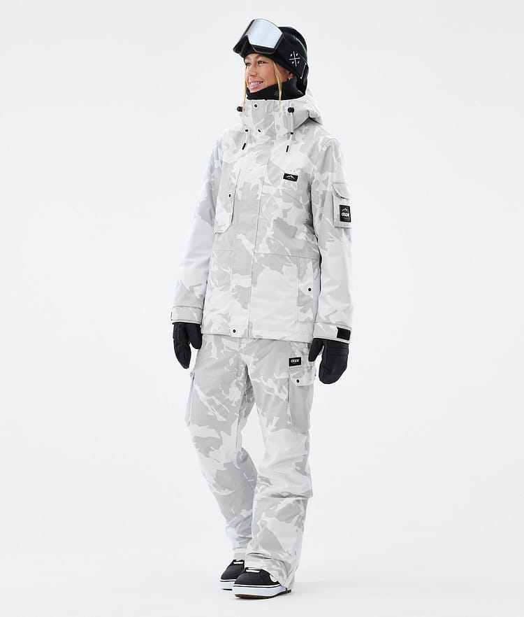 Dope Iconic W Snowboardbyxa Dam Grey Camo Renewed, Bild 2 av 7