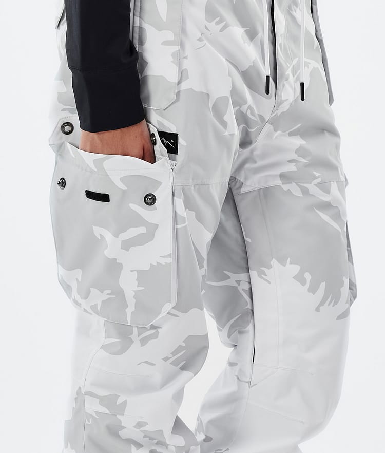 Dope Iconic W Snowboardbyxa Dam Grey Camo Renewed, Bild 6 av 7