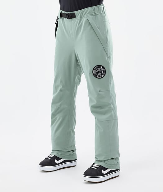 Dope Blizzard W 22 Snowboardbyxa Dam Faded Green