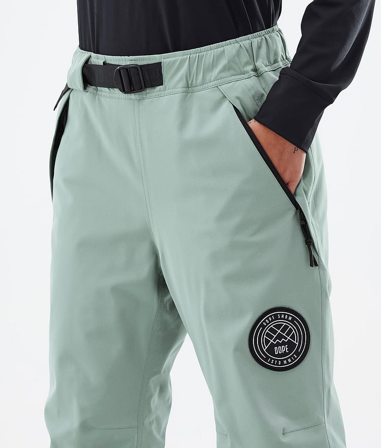 Dope Blizzard W 22 Snowboardbyxa Dam Faded Green, Bild 4 av 4