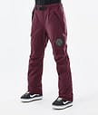 Dope Blizzard W 22 Snowboardbyxa Dam Burgundy